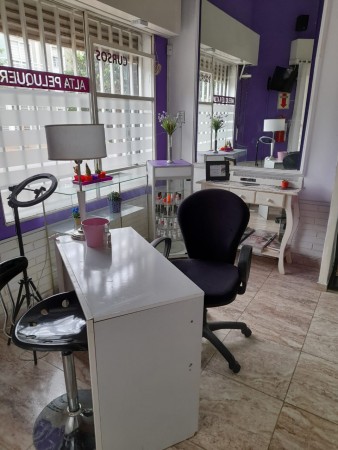 PELUQUERIA AMOBLADA EN ALQUILER, LISTA PARA TRABAJAR!!! 